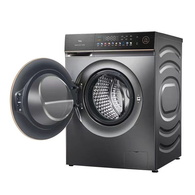 TCL  G100P2-HD  直驱洗衣机 直驱变频 蒸汽空气洗 炫彩触控 香薰祛味 星耀灰